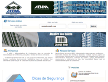 Tablet Screenshot of abimadm.com.br